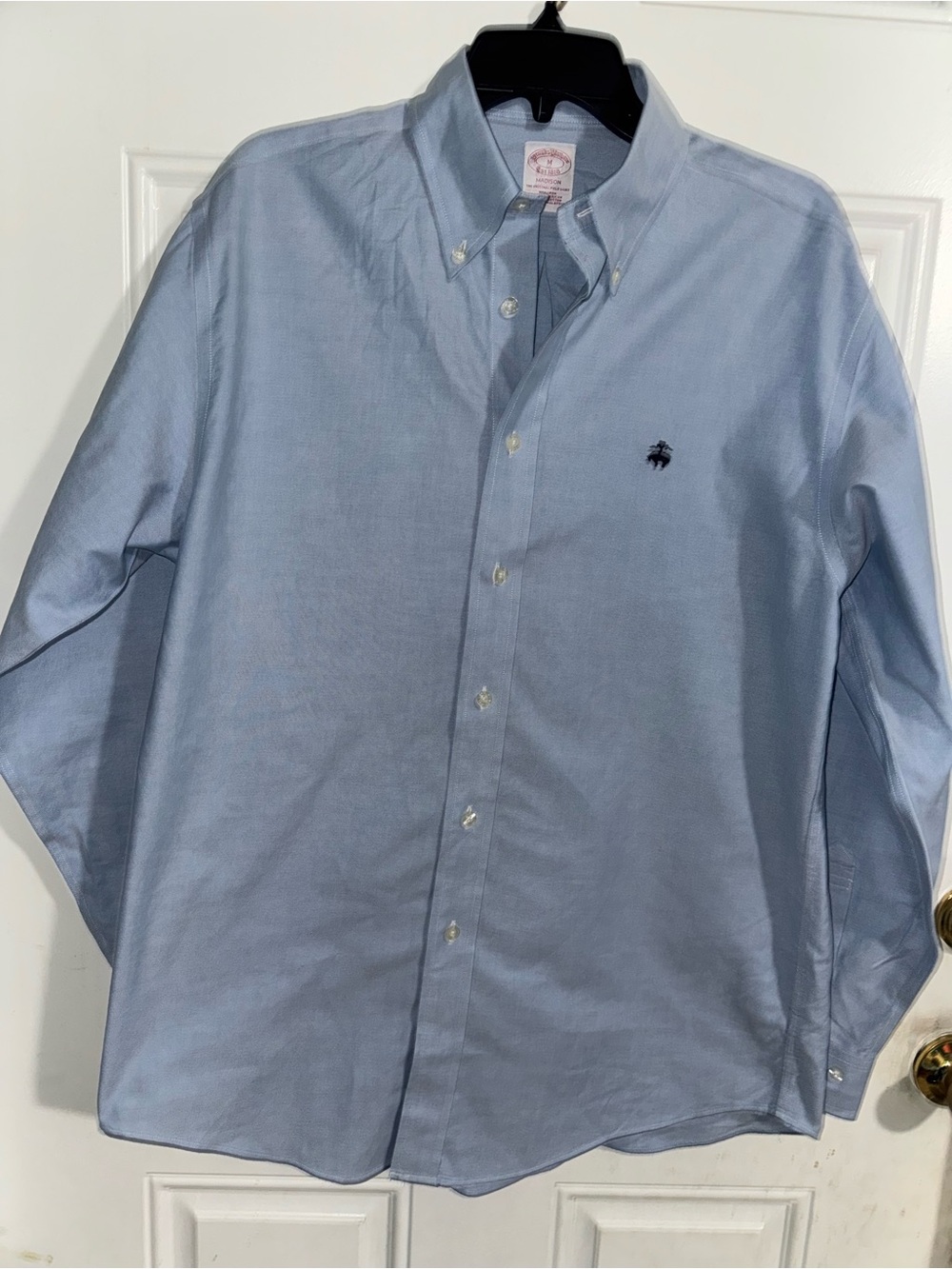 Brooks Brothers Light Blue Button-Down Oxford Shirt